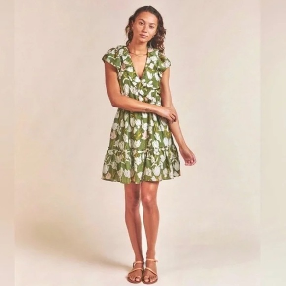 Trovata Birds of Paradis MARCELLA DRESS SIZE XS - Picture 3 of 6